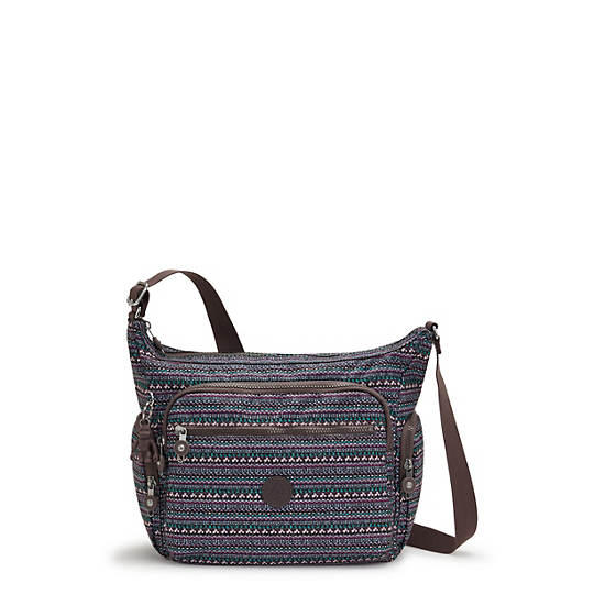 Sacs Crossbody Kipling Gabbie Printed Taupe | FR 2053NW